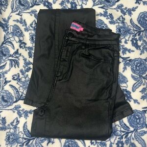 Edikted Leather Wid Leg Pants